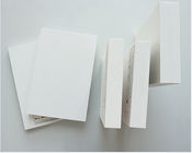 Feuille en plastique flexible de panneau de mousse de PVC de feuille de PVC de blanc pur à haute densité