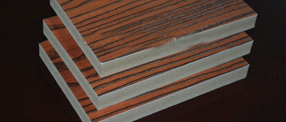 Panneau ignifuge imprimable blanc de mousse avec le GV de processus d'extrusion